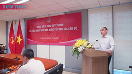 Trao quyết định bổ nhiệm Phó Cục trưởng Cục Công nghệ thông tin, Kiểm toán nhà nước