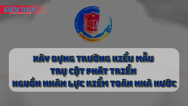 Xây dựng trường kiểu mẫu – Trụ cột phát triển nguồn nhân lực Kiểm toán nhà nước