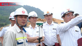 Kiểm toán nhà nước kiểm tra thực tế tại công trường Dự án cao tốc Chợ Mới - Bắc Kạn