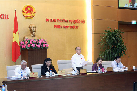 Phiên họp thứ 37 của Ủy ban Thường vụ Quốc hội: Cho ý kiến về nhiều dự án luật quan trọng