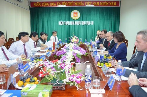 Lãnh đạo KTNN làm việc với đoàn Ủy ban Giám sát Ngân sách Hạ viện Cộng hòa Séc Lãnh đạo KTNN làm việc với đoàn Ủy ban Giám sát Ngân sách Hạ viện Cộng hòa Séc