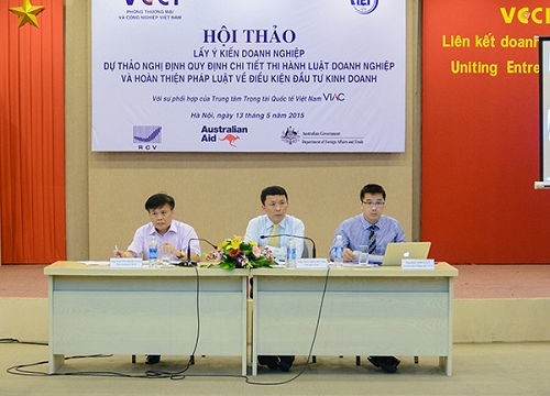 Cộng đồng DN kỳ vọng môi trường kinh doanh thuận lợi hơn