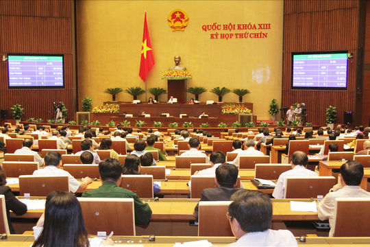 Kỳ họp thứ 9, Quốc hội khóa XIII:  Quốc hội thông qua Luật Kiểm toán nhà nước (sửa đổi)