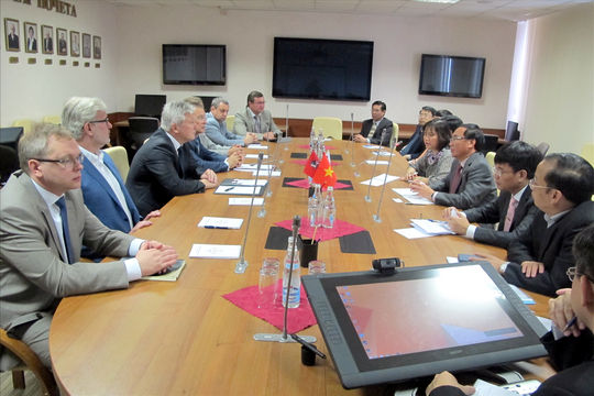 Đoàn cán bộ KTNN kết thúc tốt đẹp chuyến thăm và làm việc tại Liên bang Nga