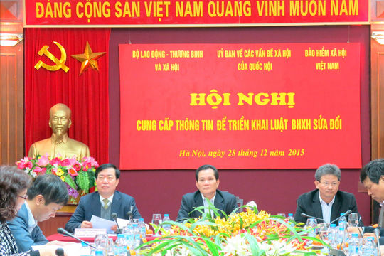 Sẵn sàng đưa Luật Bảo hiểm xã hội vào cuộc sống