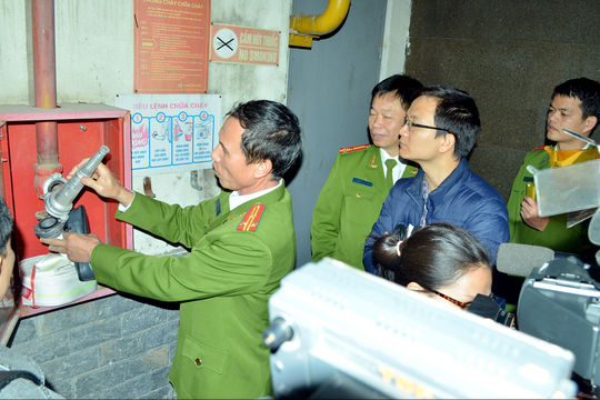 Tăng cường kiểm tra công tác PCCC  tại các chung cư cao tầng