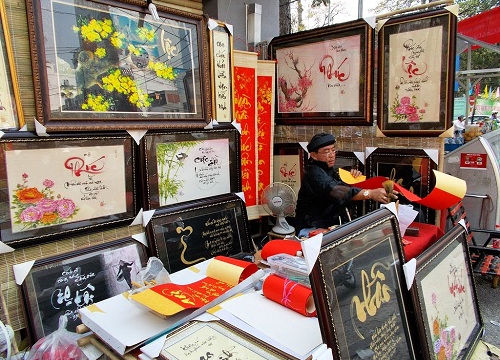 Phố ông đồ ở TP. Hồ Chí Minh