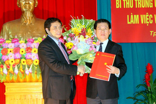 Bộ Chính trị phân công  đồng chí Hồ Đức Phớc  làm Bí thư Ban cán sự Đảng  Kiểm toán Nhà nước