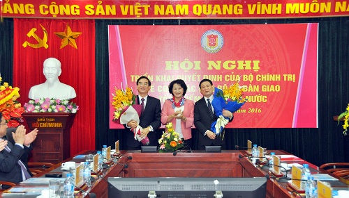 Hội nghị triển khai Quyết định của Bộ Chính trị về công tác cán bộ và bàn giao Tổng Kiểm toán Nhà nước