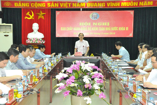 Giới thiệu đồng chí Hồ Đức Phớc giữ chức Bí thư Đảng ủy KTNN