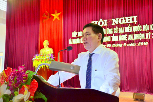 Các ứng cử viên đại biểu Quốc hội của KTNN tiếp xúc cử tri