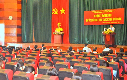 KTNN tổ chức học tập, quán triệt và triển khai thực hiện các Nghị quyết của Đảng