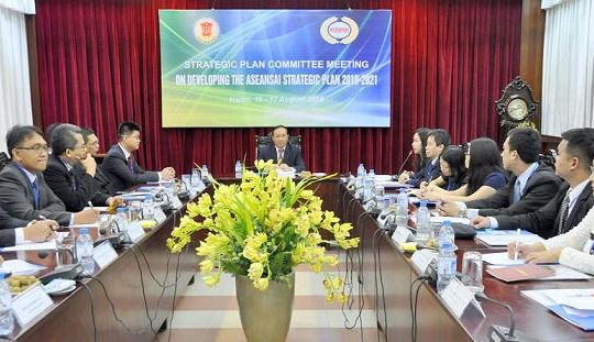 Phó Tổng Kiểm toán Nhà nước tiếp xã giao đoàn đại biểu tham dự cuộc họp lần thứ 7 của Ủy ban Kế hoạch chiến lược ASEANSAI