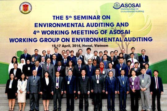ASOSAI đẩy mạnh hoạt động kiểm toán môi trường