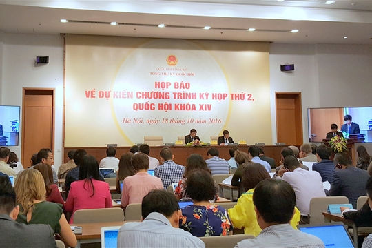 Khai mạc kỳ họp thứ 2, Quốc hội khóa XIV