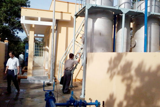 Đưa nước sạch về vùng nông thôn xứ Thanh