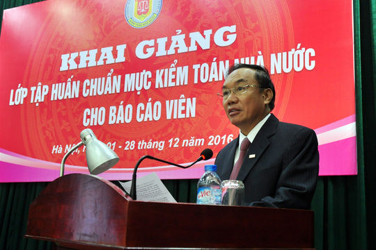 Tập huấn Chuẩn mực KTNN cho báo cáo viên