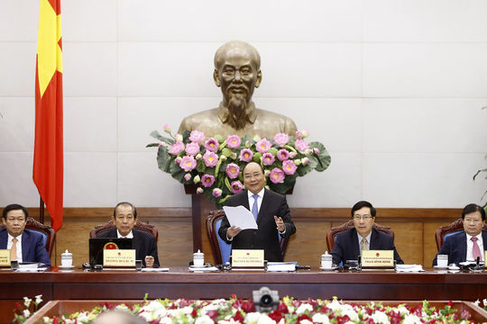 Hội nghị Chính phủ với các địa phương triển khai nhiệm vụ kế hoạch kinh tế - xã hội và NSNN năm 2017