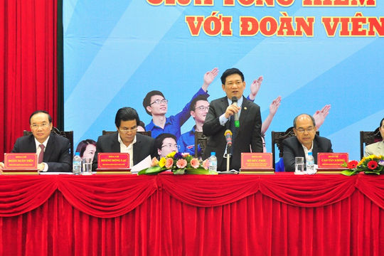 Tổng Kiểm toán Nhà nước đối thoại với đoàn viên thanh niên KTNN