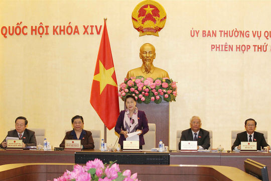 Phiên họp thứ 8 của Ủy ban Thường vụ Quốc hội khóa XIV:  Tập trung cho công tác xây dựng pháp luật