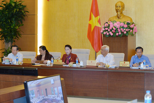 Phiên họp thứ 10 của Ủy ban Thường vụ Quốc hội khóa XIV:  Cho ý kiến nhiều nội dung quan trọng  chuẩn bị cho Kỳ họp thứ 3