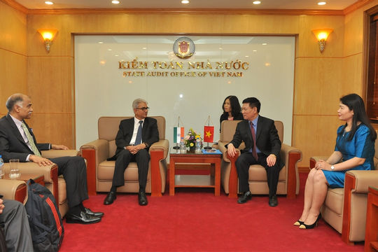 Tăng cường hợp tác giữa KTNN Việt Nam và Ấn Độ