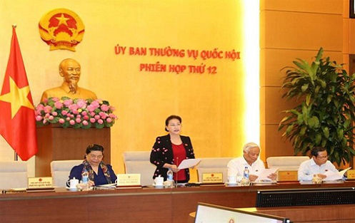 Khai mạc Phiên họp thứ 12 của Ủy ban Thường vụ Quốc hội