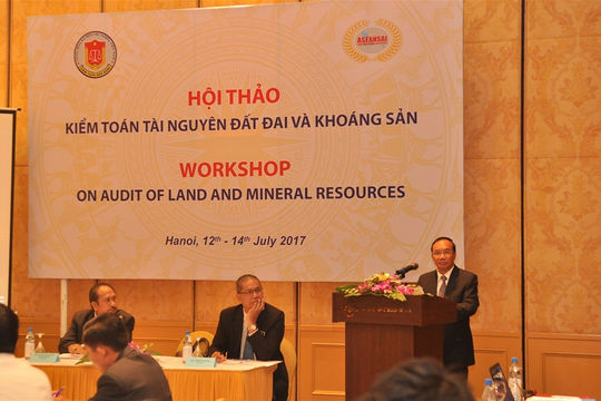 Khai mạc Hội thảo “Kiểm toán Tài nguyên đất đai và khoáng sản”