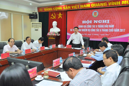 Công tác 6 tháng đầu năm và triển khai nhiệm vụ 6 tháng cuối năm của KTNN: Quyết liệt, trách nhiệm và đổi mới Công tác 6 tháng đầu năm và triển khai nhiệm vụ 6 tháng cuối năm của KTNN: Quyết liệt, trách nhiệm và đổi mới