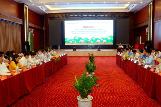 Hội nghị sơ kết 3 năm thực hiện Quy chế phối hợp công tác giữa KTNN với Thường trực HĐND, UBND tỉnh Nghệ An