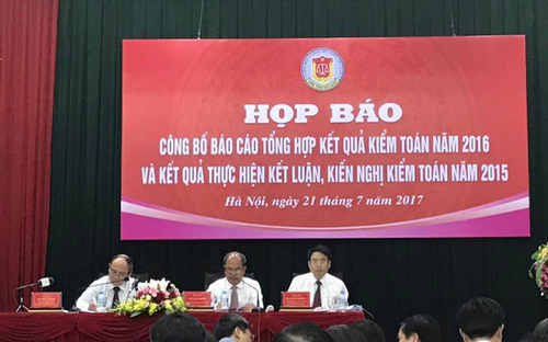 Kiểm toán Nhà nước “vạch” hàng loạt sai phạm trong 2016