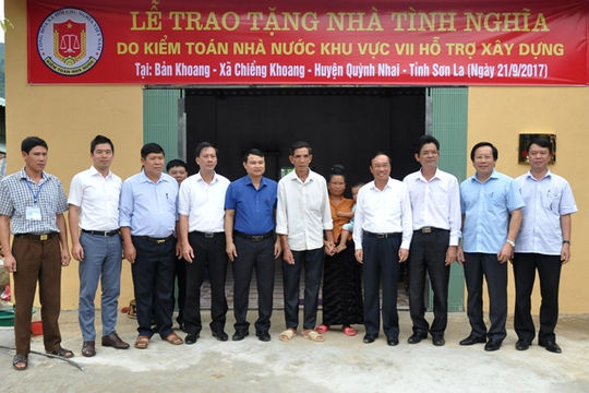 Bàn giao nhà tình nghĩa tại 2 tỉnh Điện Biên và Sơn La