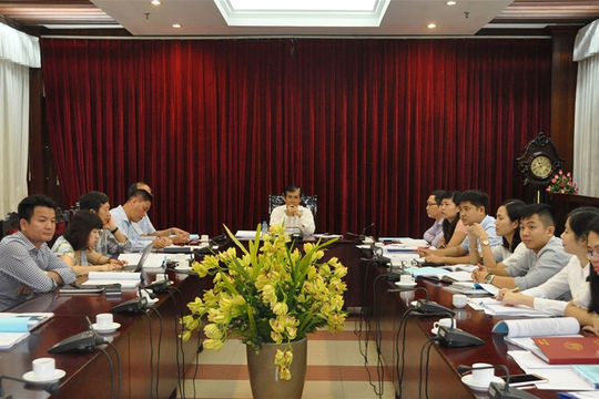 Tiểu ban Lễ tân - Khánh tiết Đại hội ASOSAI 14 họp phiên thứ 2