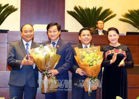 Quốc hội phê chuẩn bổ nhiệm Bộ trưởng Giao thông Vận tải và Tổng Thanh tra Chính phủ
