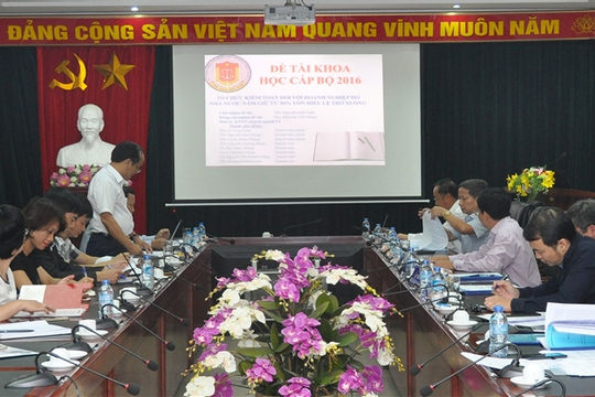 Nghiên cứu tổ chức kiểm toán đối với doanh nghiệp có vốn nhà nước không chi phối