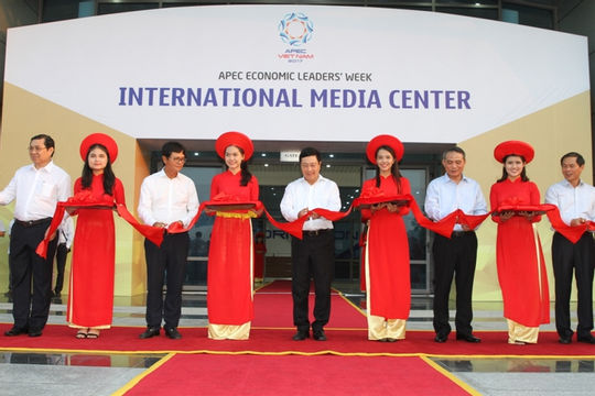 Trung tâm Báo chí APEC đã sẵn sàng đón 3.000 nhà báo
