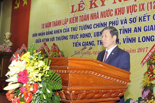 Diễn văn Lễ kỷ niệm 10 năm xây dựng và phát triển KTNN khu vực IX