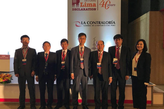 Đoàn cán bộ cấp cao của KTNN tham dự Lễ kỷ niệm 40 năm Tuyên bố Lima tại Peru