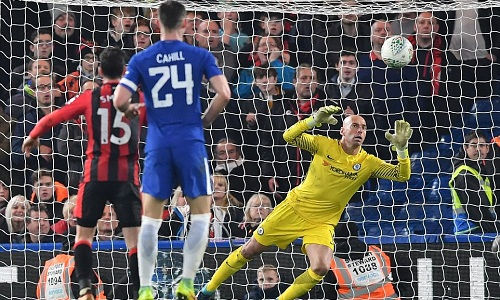 Morata ghi bàn phút bù giờ, Chelsea vào bán kết Cup Liên đoàn