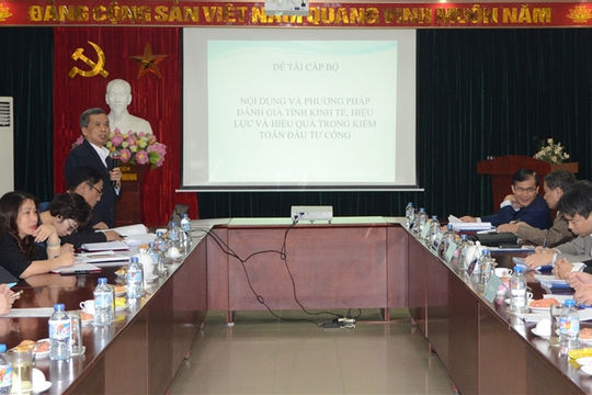 Đánh giá tính kinh tế, hiệu lực và hiệu quả trong kiểm toán đầu tư công