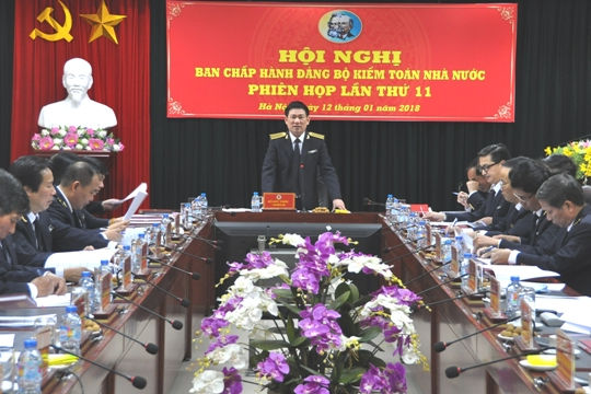 Hội nghị lần thứ XI Ban chấp hành Đảng bộ KTNN Hội nghị lần thứ XI Ban chấp hành Đảng bộ KTNN