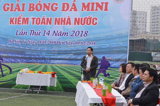 Khai mạc Giải bóng đá mini KTNN lần thứ 14