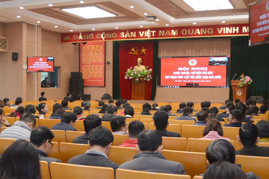 Kiểm toán Nhà nước tổ chức tuyên truyền, phổ biến các văn bản quy phạm pháp luật