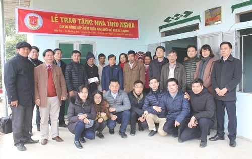Vụ Tổng hợp KTNN bàn giao nhà tình nghĩa tại Sơn La