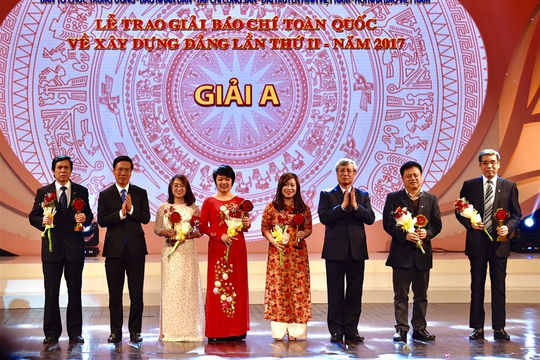 Trao Giải báo chí toàn quốc về xây dựng Đảng