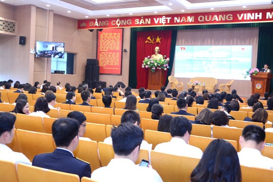 Lực lượng đoàn viên, thanh niên sẽ góp phần quan trọng tạo nên sức sống và sự lan tỏa của Kiểm toán Nhà nước trong tương lai Lực lượng đoàn viên, thanh niên sẽ góp phần quan trọng tạo nên sức sống và sự lan tỏa của Kiểm toán Nhà nước trong tương lai