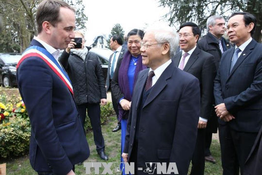 Thúc đẩy quan hệ hữu nghị, hợp tác Việt Nam - Pháp phát triển sâu rộng, thiết thực
