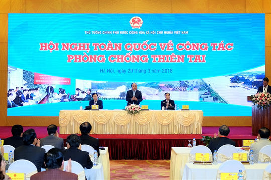 Thủ tướng Nguyễn Xuân Phúc: Xây dựng xã hội an toàn trước thiên tai