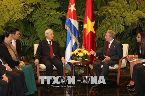 Củng cố, tăng cường mối quan hệ đặc biệt Việt Nam - Cuba Củng cố, tăng cường mối quan hệ đặc biệt Việt Nam - Cuba