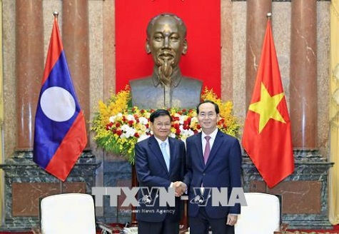 Chủ tịch nước tiếp Thủ tướng Lào Thongloun Sisoulith Chủ tịch nước tiếp Thủ tướng Lào Thongloun Sisoulith